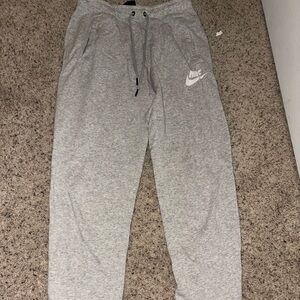Nike Mens Light Gray Joggers
